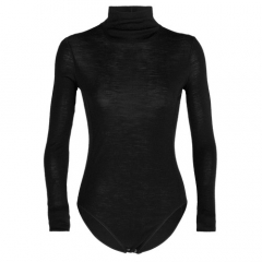 Tričko dlhý rukáv Icebreaker Women Queens LS High Neck Bodysuit