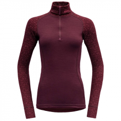 Tričko Devold DUO ACTIVE WOMAN ZIP NECK