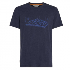 Tričko krátky rukáv Icebreaker Men Central Classic SS Tee Alps 3D