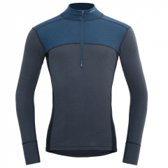 Tričko dlhý rukáv Devold LAUPAREN MERINO 190 ZIP NECK MAN