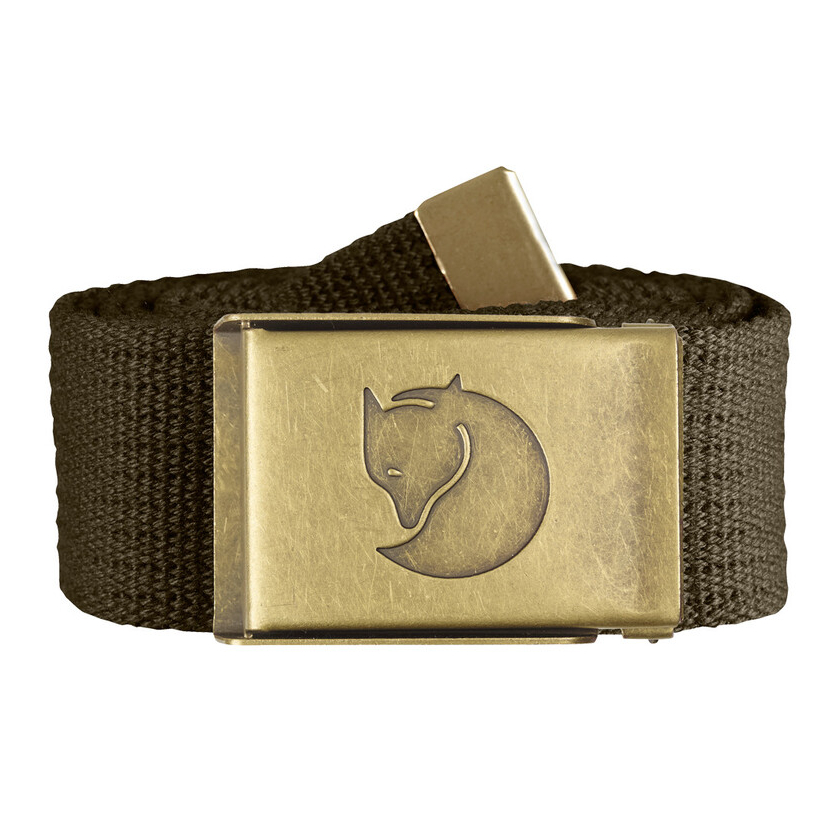 Opasok Fjällräven Canvas Brass Belt 4 cm