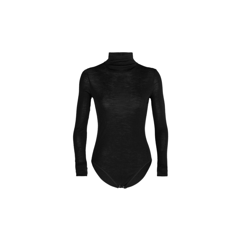 Tričko dlhý rukáv Icebreaker Women Queens LS High Neck Bodysuit