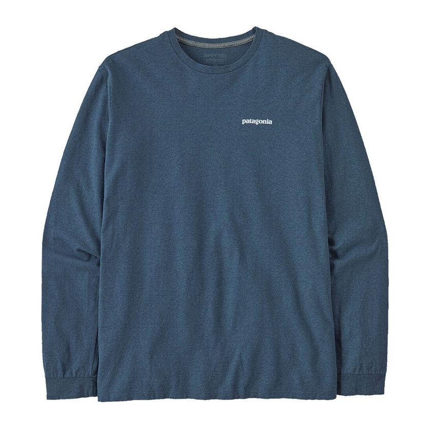 Tričko dlhý rukáv Patagonia Men's L/S P-6 Logo Responsibili-Tee