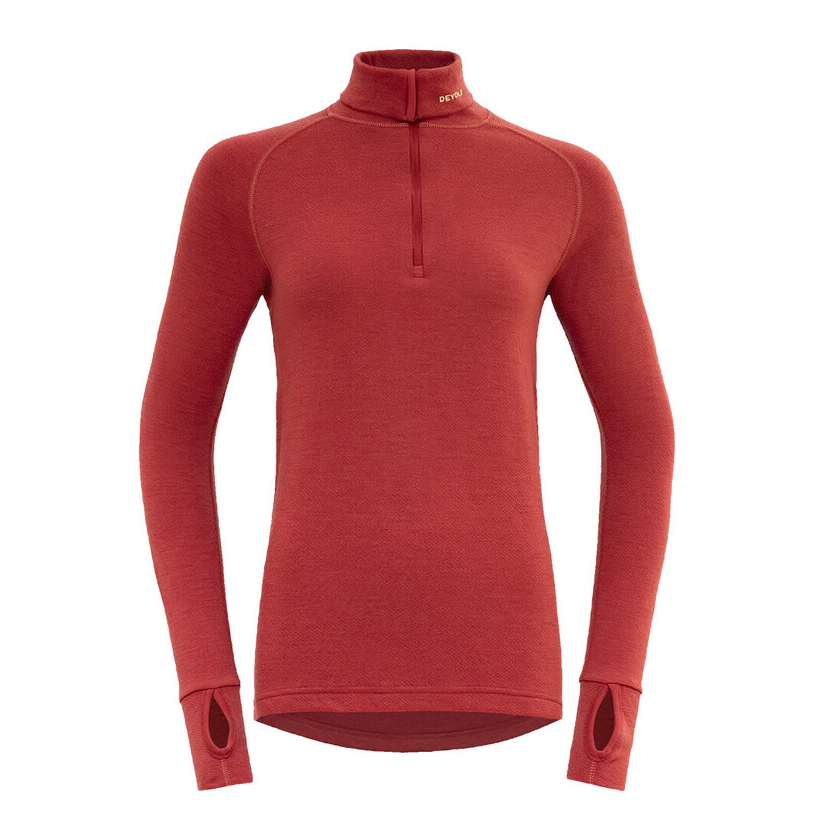 Tričko dlhý rukáv Devold EXPEDITION WOMAN ZIP NECK